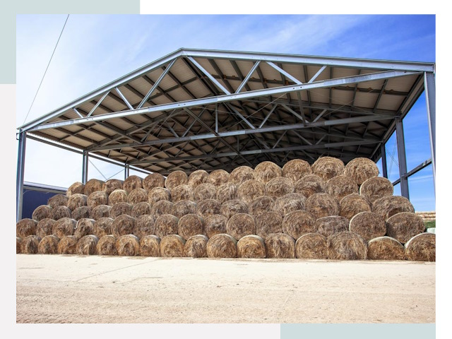 Строительство сенохранилищ в Тара от 617 руб.