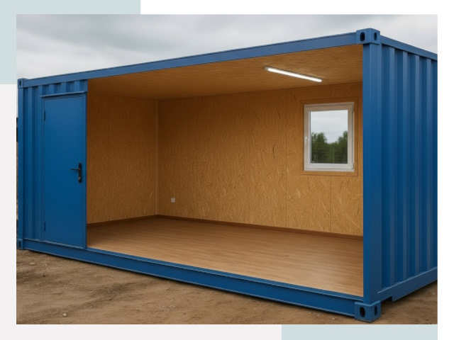 Блок-контейнеры в таре