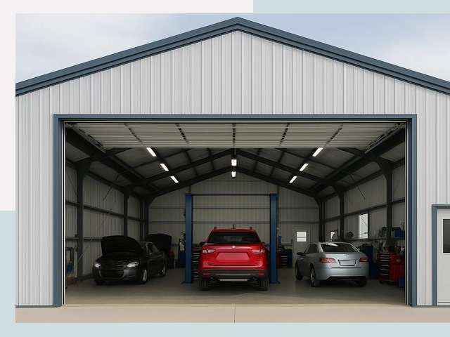 Ангары из сэндвич панелей от 617 руб. в Тара