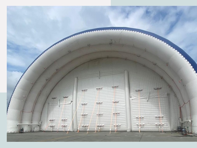 Пневмокаркасные ангары от СтальСтрой-Тар по цене от 617 руб.