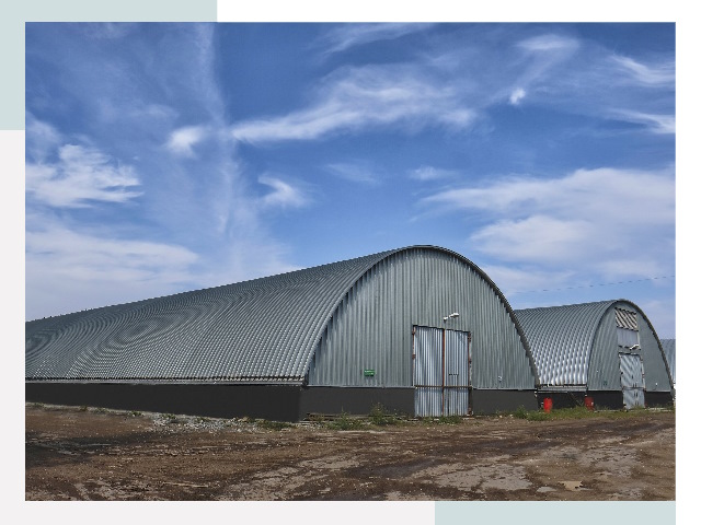 Сборные ангары в таре