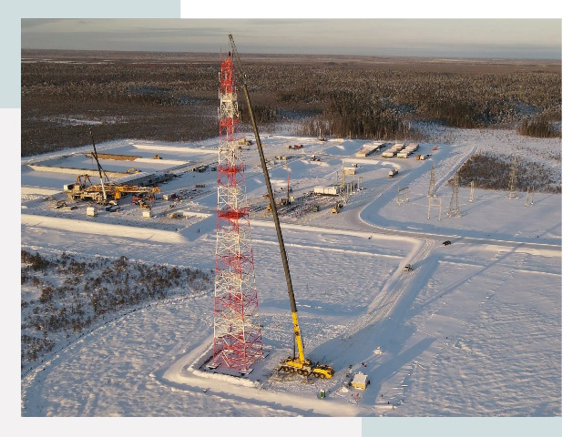 Мачты связи в таре