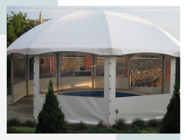 Тентовые павильоны в таре