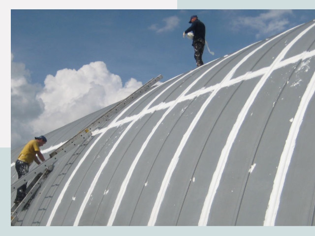 Ремонт ангаров в таре от 617 руб. за м2