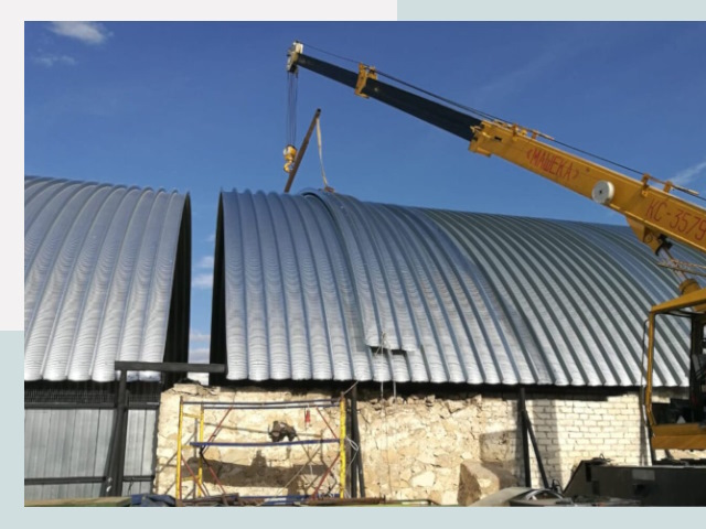 Реконструкция ангаров в таре от 617 руб.