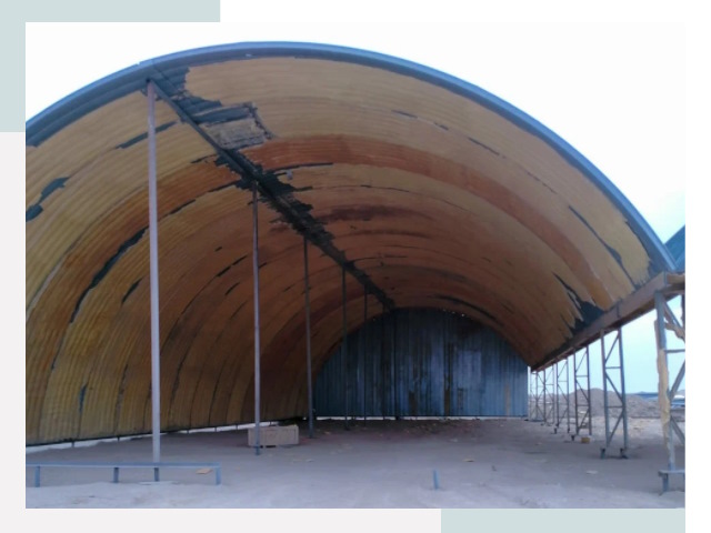 Реконструкция ангаров в таре