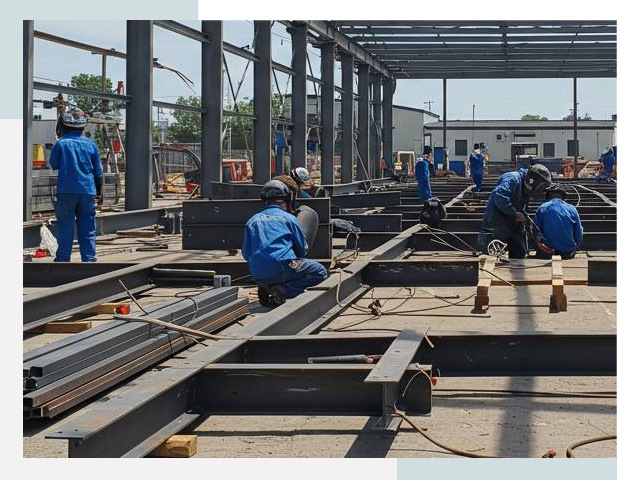 Монтаж металлоконструкций в таре от 617 руб.