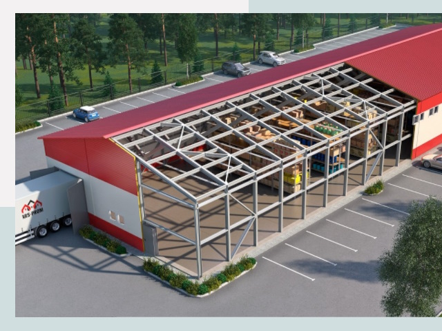 Проектирование ангаров в таре от 617 руб.