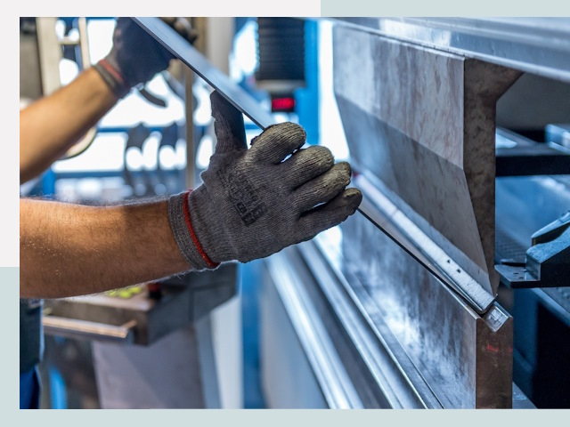 Гибка металла в таре