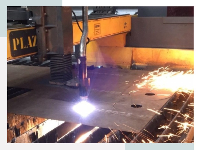Плазменная резка металла в таре